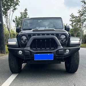 กันชนหน้ารถ jeeps wra ngler JL JT 2018 + กันชนหน้าเหล็กคาร์บอนอุปกรณ์เสริมรถยนต์ - Product Image 5