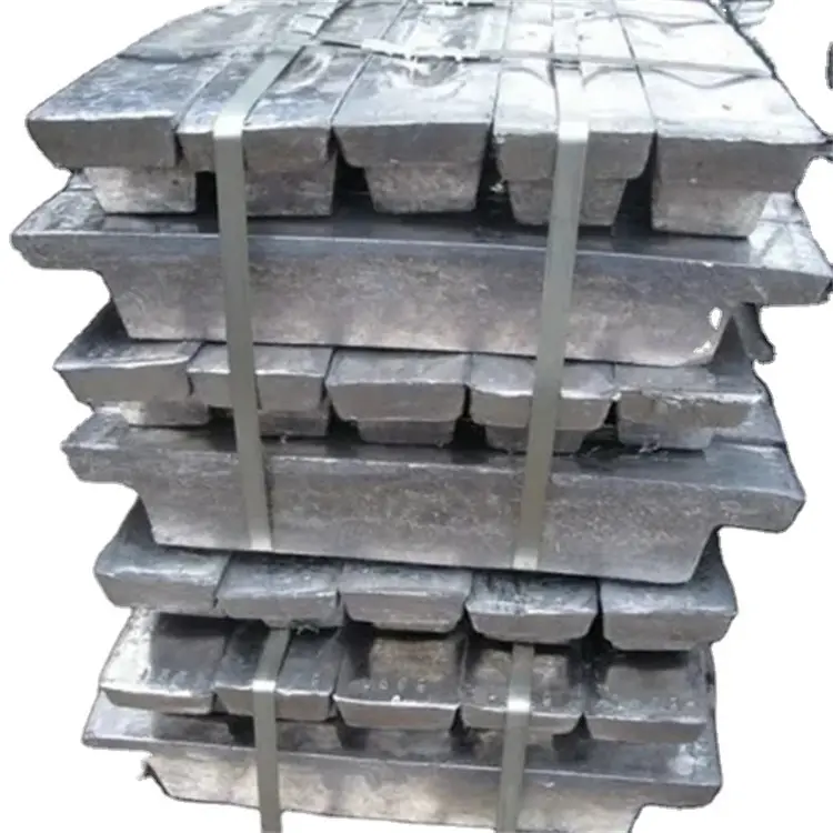 Hochreine Aluminium barren A7 99,7% und A8 99,8% Aluminium barren rein verpackte Ursprungs paletten preis chemische Produkte