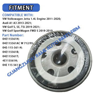 04E115561H กรองน้ำมันสำหรับ <span class=keywords><strong>VW</strong></span> Volkswagen <span class=keywords><strong>Jetta</strong></span> 1.4L กอล์ฟ <span class=keywords><strong>sportwagen</strong></span> Audi A1 A3 Q3 04E-115-561-H 04E115561B 4E115561H 04E115561T - Product Image 2