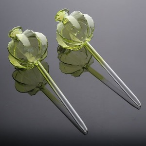 Porte-plante créatif en forme de <span class=keywords><strong>cactus</strong></span> vert pour le jardinage domestique Boîte d'eau en verre goutte à goutte automatique pour plantes vertes pour la maison - Product Image 1