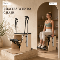 JOYFIT – Reformer Pilates en bois d'érable, prix bas, excellente qualité, pour une utilisation saine, service personnalisé, portable, garantie 5 ans