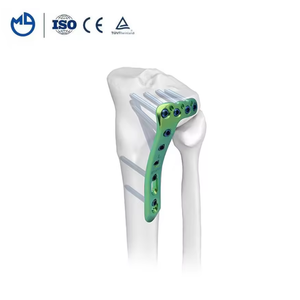 Sistem Implan Fiksasi Kompresi Trauma Fraktur Tulang Bedah Ortopedi Titanium VA <span class=keywords><strong>Distal</strong></span> Lateral Tibia Locking Plate - Product Image 5