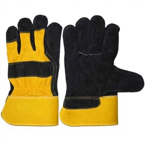 Gants de sécurité en cuir de vachette pleine fleur de qualité supérieure pour monteurs canadiens, résistants à la chaleur, durables et antidérapants, à usage général - Product Image 1