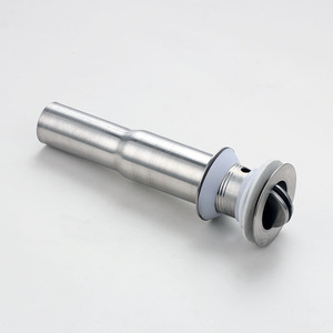 Desagüe de fregadero tipo abatible de acero inoxidable, 80 mm de diámetro exterior, ajuste por compresión, anticorrosión, para lavabo de cerámica - Product Image 3