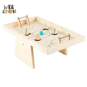 HOYE CRAFTS Hot Sale Indoor Tragbares Sport Tisch brett Fußball Magnetisches Brettspiel Holz Tischplatte Fußballspiel