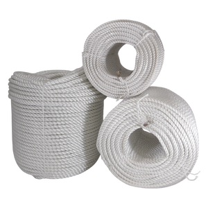 White Color 3 Strand <strong>Polyamide</strong> PP Multifilament Nylon <strong>Polyester</strong> <strong>Rope</strong> 16mm/18mm/24mm/28mm With CCS Certificate - Product Image 5