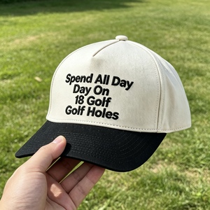 หมวกเบสบอลแบบกำหนดเองพร้อมงานปัก 3 มิติ หมวกกอล์ฟแบบ Snapback หมวกทรง Dad Hat หมวก Trucker หมวก Snapback ปรับขนาดได้ หมวกกีฬาสำหรับกิจกรรมกลางแจ้ง - Product Image 6