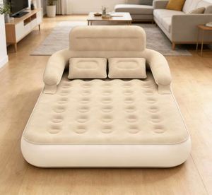 Colchón Inflable Plegable de TPU/PVC, Colchón Portátil Acolchado para Dormir, para Acampar y Viajar al Aire Libre - Product Image 3