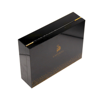 Boîte en bois rectangulaire de luxe sur mesure pour flacon de parfum 200 ml, en MDF laqué, écologique, fabriquée à la main