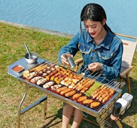 Table de camping, plancha, ensemble d'ustensiles de cuisine, fabricant de camping-cars tout-terrain, développement de VR sur mesure, vente en gros OEM
