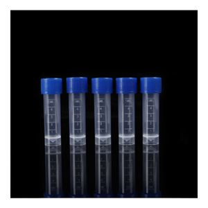 Langjian Cryogenic Tubes 5ml 1.8ml Plastic Graduated <b>Screw</b> Cap <b>Flat</b> Bottom Disposable For Lab Use - Product Image 5
