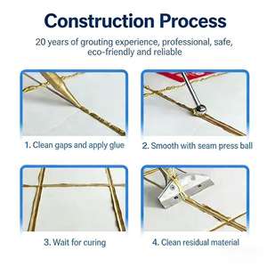 Colle époxy bicomposante haute performance anti-moisissure gris pour joint de finition, agent de beauté pour joints, colle adhésive de construction 400g – Meilleur <span class=keywords><strong>prix</strong></span> - Product Image 5