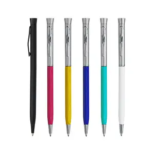 Promotional Metal Ballpoint Pen Advertising Ballpoint Pen Wholesale Hotel Pen With Custom Logo And Color