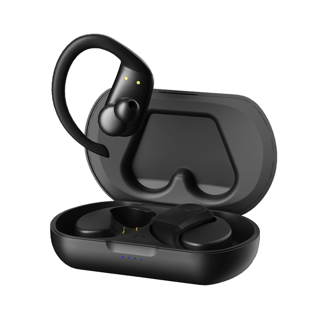 SP33 Over-Ear Wireless Earphones for 5.3 Active Noise Cancellation IPX8 Waterproof Digital Display Battery Sports