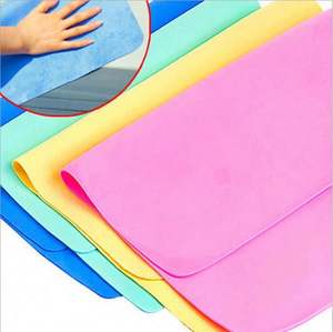 تكلفة عالية الأداء المهنية منشفة مصنوعة من الميكروفيبر تنظيف سيارة المطبخ <span class=keywords><strong>PVA</strong></span> شمواة صناعي منشفة - Product Image 2