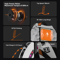 KINGSONG 14DPro 32 °   Monociclo Eléctrico Inteligente Climbing Smart Commuter Scooter, Monociclo Eléctrico Autoequilibrado de Una Rueda para Adultos