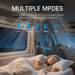 Nuevo Ventilador de Techo de 12V con Ahorro de Energía, Motor para Autocaravana, RV, Camper, Aire Acondicionado con Refrigerante R32 - Product Image 5
