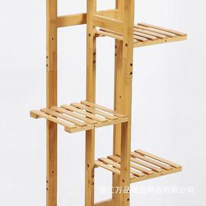 Soporte de Bambú de Varias Capas para Plantas, 115x41x21 cm, Minimalista, para Almacenamiento, Interior, Sala de Estar, Balcón - Product Image 2
