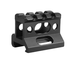 Support de montage sur rail Picatinny à 3 fentes en alliage d'aluminium, accessoire tactique compatible, équipement durable pour la chasse en extérieur, personnalisable OEM - Product Image 2