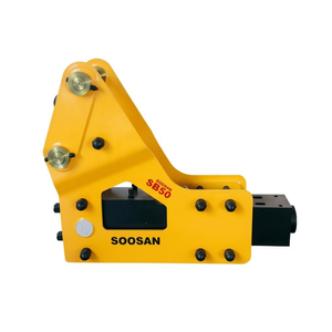 SB50 Heavy-Duty Construction Mining Hydraulic Breaker New Side Durable Engine Work Hammer Core Included Chisel for 11-16 Tons - Product Image 1