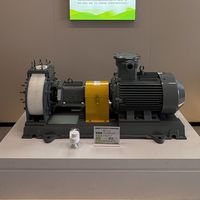 Pompes polymères haute densité pour boues de boue solide-liquide mélangé chimique Fluor PVDF PE