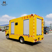 HEAVSTY Nuevo Vehículo de Rescate de Ingeniería Diésel Manual de 143/155 HP Euro6 con Distancia entre Ejes de 3308 mm para Dongfeng Dolica D6 CLD5060XXH6