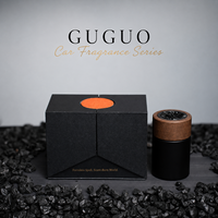 Diffuseur d'arômes de riz pour la maison, pot-pourri, aromathérapie aux grains chauds, coffret cadeau écologique en bois de santal pour chambre, bureau, armoire