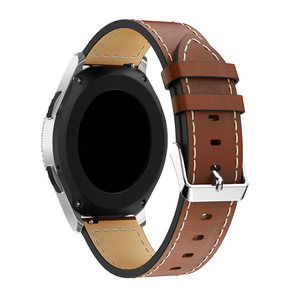 Para <span class=keywords><strong>Samsung</strong></span> Galaxy Watch 3 active 2 Pulsera de cuero <span class=keywords><strong>SmartWatch</strong></span> Diseño de hebilla Reloj de <span class=keywords><strong>mujer</strong></span> Banda suave - Product Image 2