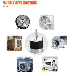 1/5-1/2HP 120/240V 60/50Hz ECM biến tốc độ cửa sổ loại công nghiệp Quạt ngưng EC động cơ quạt - Product Image 2