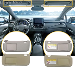 Nuevo Visor Solar de Repuesto para Automóvil Quaclara ABS 7432002B22A0 7432002B21A0 7431002K91A0 7431002K90A0 para <span class=keywords><strong>TOYOTA</strong></span> <span class=keywords><strong>COROLLA</strong></span> 2014-2019 - Product Image 2