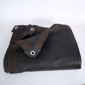 Diskon besar PE kepadatan tinggi hitam persegi panjang Pertanian naungan kain bersih UV grommet luar ruangan teras hijau rumah naungan Restoran - Product Image 2