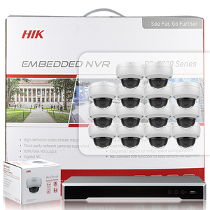 Système de caméra réseau à dôme fixe 16 canaux 1U 16 PoE DS-<span class=keywords><strong>7616NI</strong></span>-<span class=keywords><strong>K2</strong></span>-<span class=keywords><strong>16P</strong></span> 4K NVR 4 MP AcuSense avec micro intégré - Product Image 4