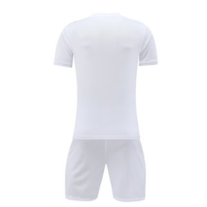 Высококачественная модель Джерси на заказ дышащая Футбольная форма в наличии 100% Полиэстеровая 3D вышивка с V-образным вырезом футбольные майки - Product Image 3