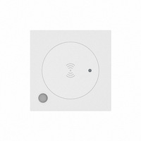 Détecteur de présence humaine Zigbee Bluetooth Wi-Fi, contrôle par application intelligente Tuya, alimentation CA, type plafond ABS, ondes millimétriques 2,4 GHz