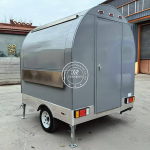 Chariot de restauration rapide de haute qualité avec mini friteuse et barbecue extérieur 2025 - Product Image 5