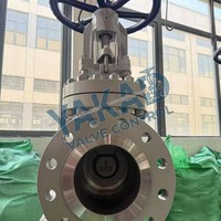 Válvula de Compuerta de Acero Inoxidable Roscada, de Una Pieza, con Cuña Sólida, Grafito Flexible, ASTM A182 F316