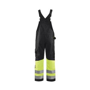BLAKLADER - 266218009933D96 Hi-Vis Bib overol Negro/Amarillo-EAN 7330509718872 ROPA DE TRABAJO DE 2017 - Product Image 2