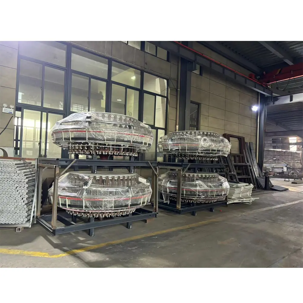 Set completo di sacchi in pp che fanno macchina a otto telai circolari navetta per la linea di produzione di Big bag Jumbo e FIBC