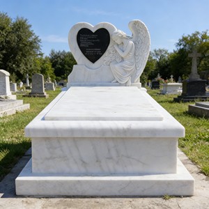 Высококачественный европейский современный дизайн, черный гранитный надгробный памятник, мемориал из натурального камня, индивидуальный заказ - Product Image 2