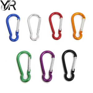 卸売カスタマイズ多機能カラビナキーホルダー付きDIYバッグアクセサリーキャンプ用 - Product Image 2