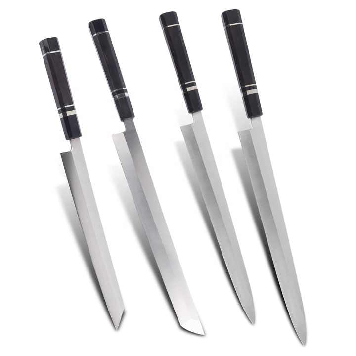 日本のキッチンサーモン刺身寿司ナイフシェフナイフダマスカス鋼