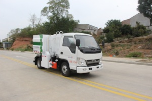 New 4x2 di động đô thị đường phố Xe tải rác nhà máy thu bán với số lượng lớn với giá thấp - Product Image 2