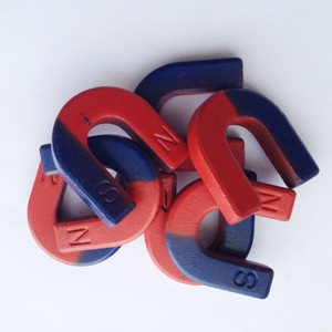 แม่เหล็กอัลนิโกสีน้ำเงิน/สีแดง รูปตัว <span class=keywords><strong>N</strong></span>/S ขั้วเหนือ/ขั้วใต้ แม่เหล็กอัลนิโกรูปทรงตัวยู สำหรับการศึกษา รูปทรงเกือกม้า บล็อก แท่ง วงแหวน แผ่นดิสก์ แม่เหล็กรูปทรงตัวยู - Product Image 5