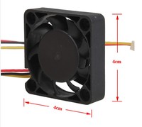 Ventilateur de refroidissement micro DC ultra silencieux JEEK 4010 40x40x10mm 5V 0.14A 4000 tr/min pour Raspberry Pi et appareils électroniques portables