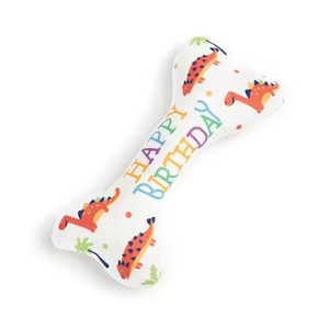 Jouet pour chien en peluche couineur pour fête d'anniversaire - Exercice en extérieur et utilisation toutes saisons - Product Image 4