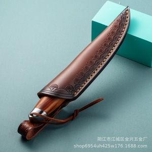 มีดใบตายเหล็ก M390 สำหรับดรอปชิปปิ้งบน Shopify มีดสะสมขนาดเล็ก ความแข็งสูง อุปกรณ์ EDC สำหรับกิจกรรมกลางแจ้ง พร้อมปลอกมีด - Product Image 6