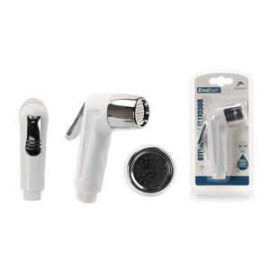 * เต้าเสียบ * ที่ฉีดชำระอ่างล้างมือห้องน้ำสีขาว-บ้าน & สวน/ของใช้ในครัวเรือน - Product Image 1