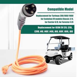 Nouveau câble d'alimentation de charge 120V à 3 broches pour voiturettes de golf électriques, prise portable ST-031016-PT, état neuf - Product Image 4