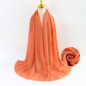 Nuevo pañuelo de chifón sólido para mujer, listo para usar, hiyab instantáneo, chal musulmán, hiyabs islámicos, pañuelos árabes para la cabeza - Product Image 5
