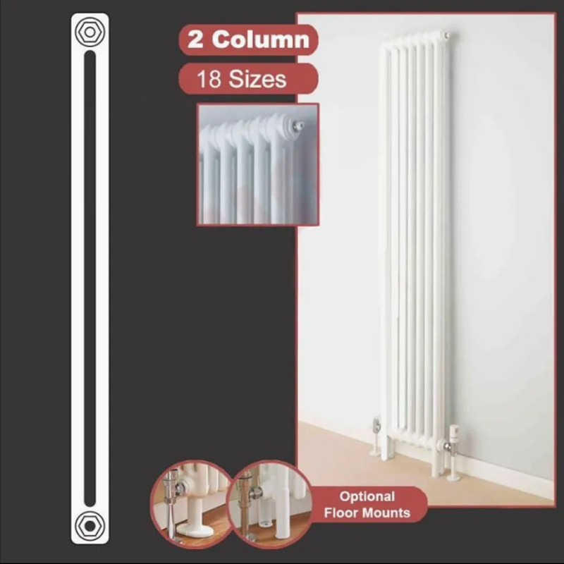Steel Column Radiator Packaging Factory Designer Steel Two-Column Radiators Vertical Radiators Tubular ...